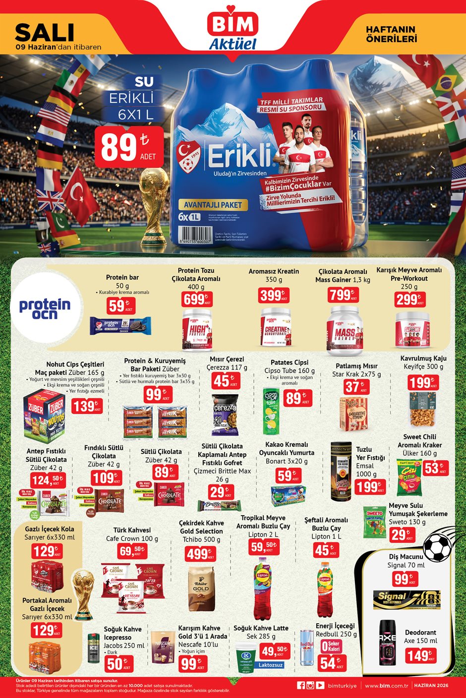 BIM 09 Haziran Salı